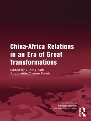 cover image of China-Africa Relations in an Era of Great Transformations